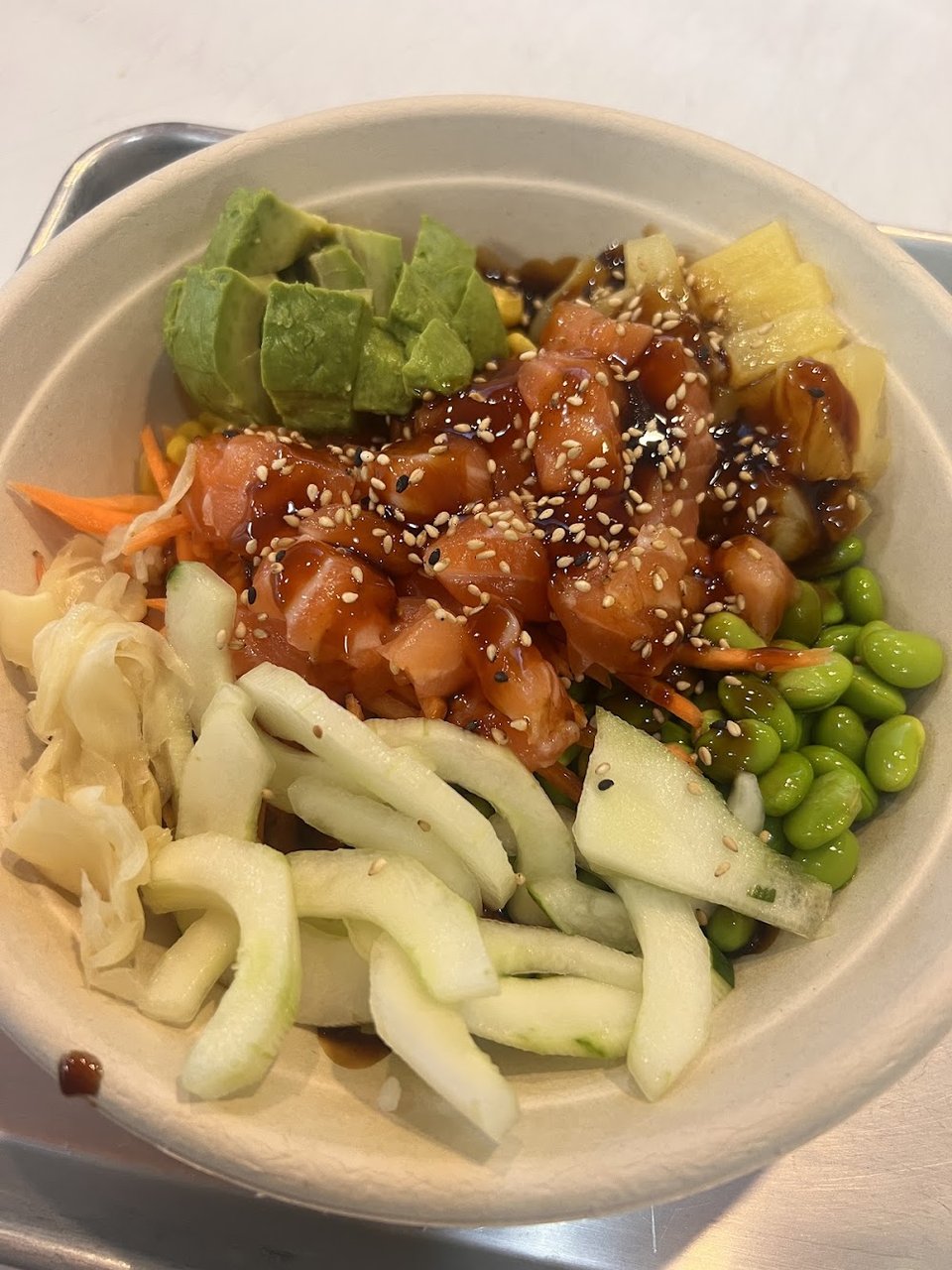 Salmon Poke Bowl